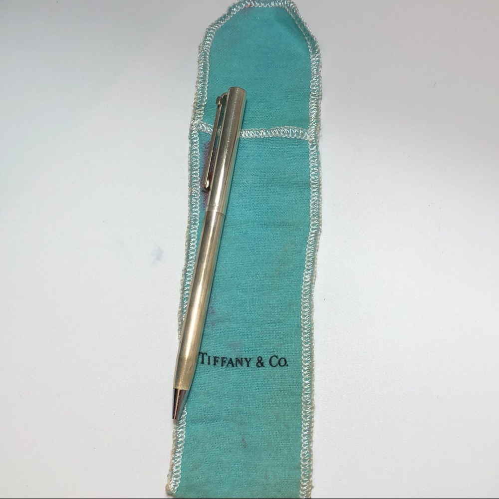 Tiffany & Co T-Clip Sterling Silver Ballpoint Pen